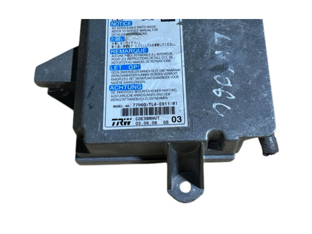 Блок подушек безопасности 77960TL4E911M1 Honda Accord