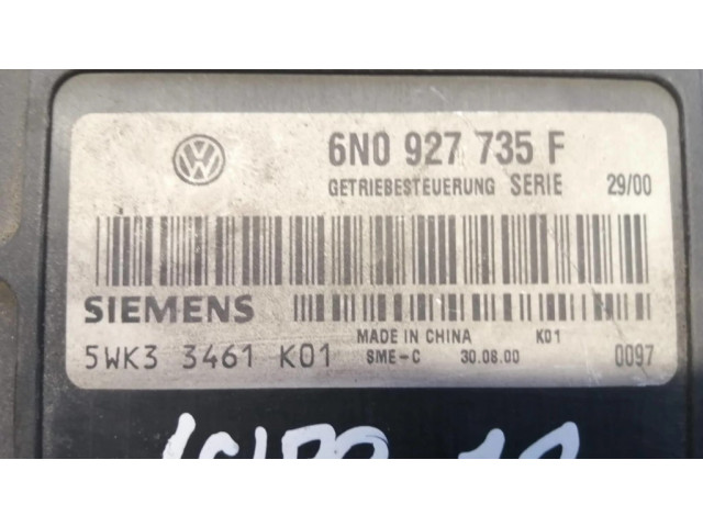 Блок управления коробкой передач 6N0927735F, 5WK33461K01   Volkswagen Lupo