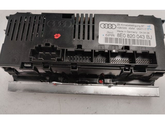Блок управления климат-контролем 8E0820043BJ Audi A4 Allroad