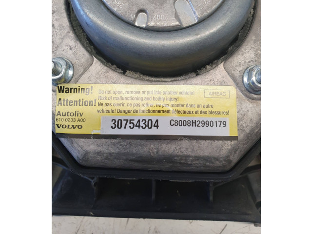 Подушка безопасности водителя 30754304, C8008H2990179 Volvo XC90