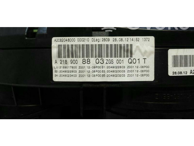 Přístrojová deska Mercedes-Benz CLS C218 X218 2011 A2189008803