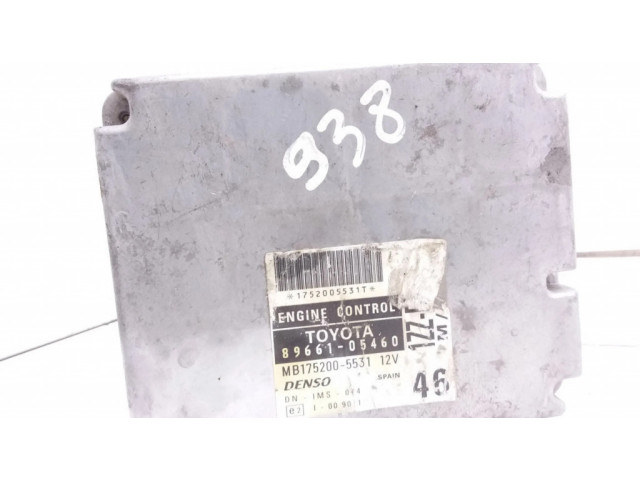 Řídící jednotka 8966105460, MB1752005531 Toyota Avensis T220 2000