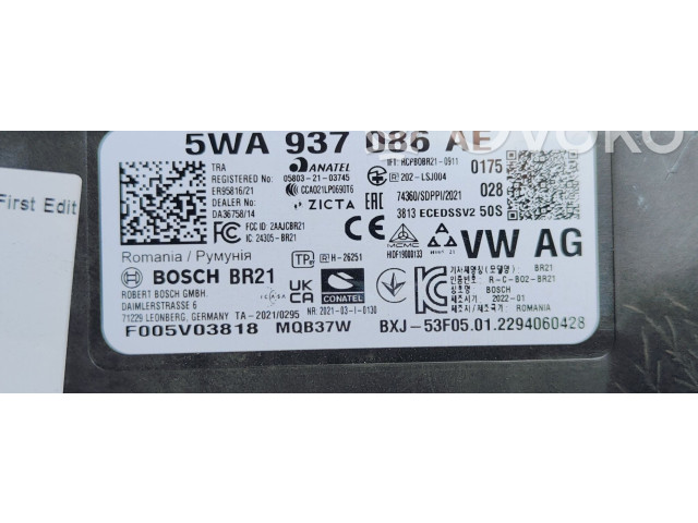 Блок предохранителей 5WA937086AE   Skoda Octavia Mk4    