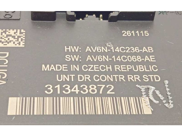 Блок комфорта 31343872   Volvo V60   