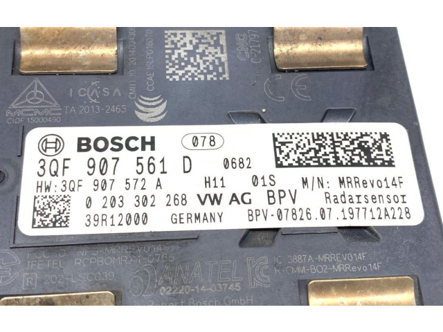 Блок управления 3QF907561D Skoda Octavia Mk3 (5E)