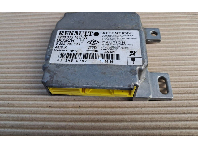 Блок подушек безопасности 8200375761, 0285001157   Renault Clio II