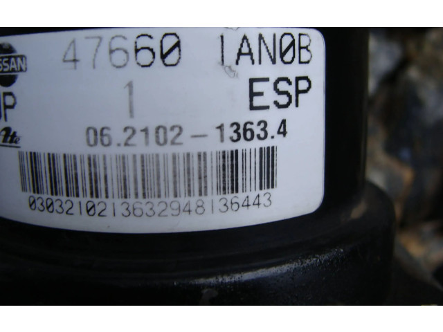 Jednotka ABS 476601AN0B, 06210213634   Nissan Murano Z51 2015