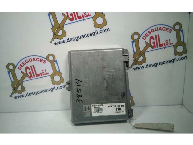 Блок управления двигателя 7700740150, 38514   Renault 21