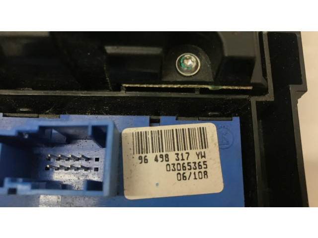 Блок управления климат-контролем 96573328, 96573328YW02 Citroen C5