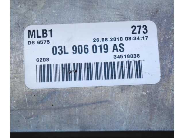 Блок управления двигателя 8K0907352A, 03L906019AS Audi Q5 SQ5