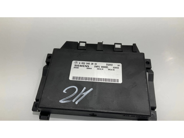 Блок управления коробкой передач A0325452632, 5WP20005EL   Mercedes-Benz E W211