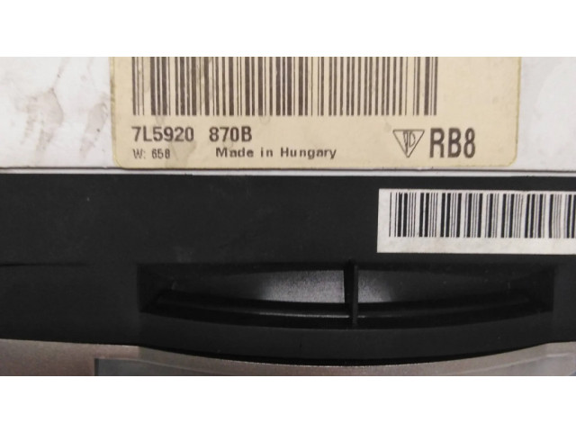 Pojistková skříňka 7L5920870B, 5085000196 Porsche Cayenne (9PA) 2004