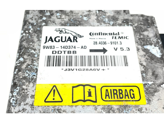 Блок подушек безопасности 9W8314D374AD, DDTBB Jaguar XK - XKR