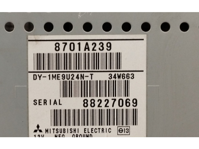 Блок управления HiFi audio 8701A239 Mitsubishi Colt 134910
