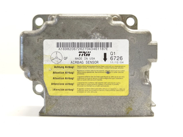 Блок подушек безопасности A169820672627   Mercedes-Benz A W169