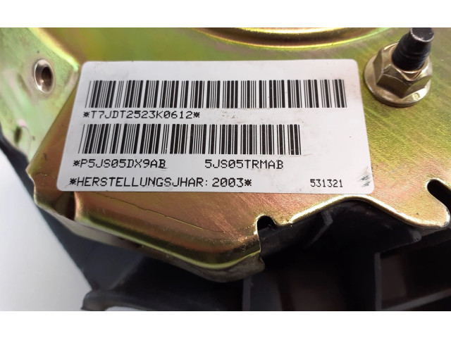 Подушка безопасности водителя P5JS05DX9AB, E509E328538U176 Jeep Cherokee