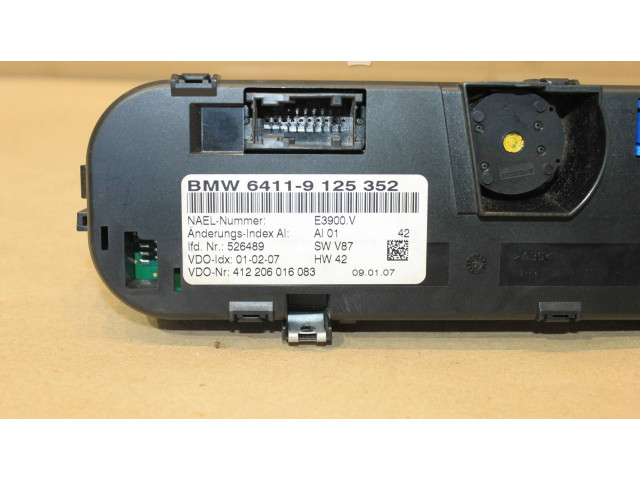 Блок управления климат-контролем 9125352 BMW Z4 E85 E86