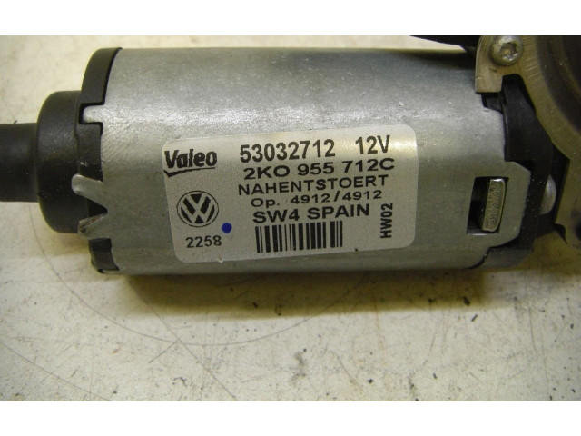 Моторчик заднего дворника 2K0955712C Volkswagen Caddy