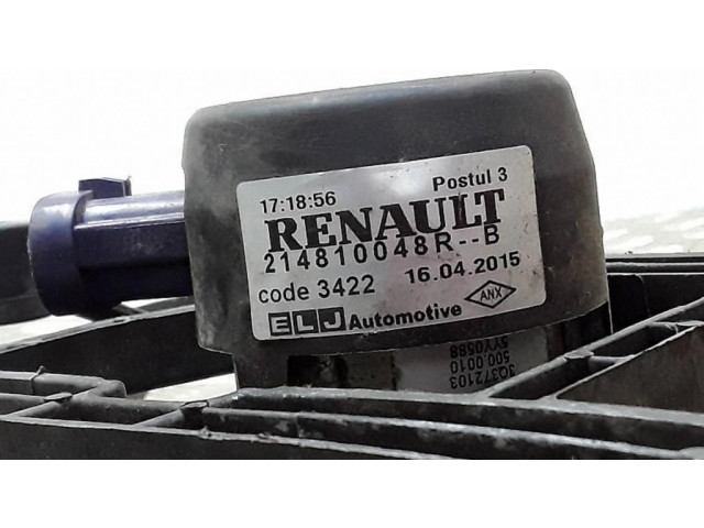 Вентилятор радиатора     214810048R    Dacia Sandero 0.9