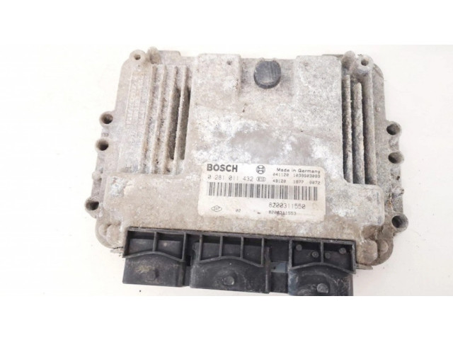Řídící jednotka 8200311550, 8200311553 0281011432 Renault Master II 2005