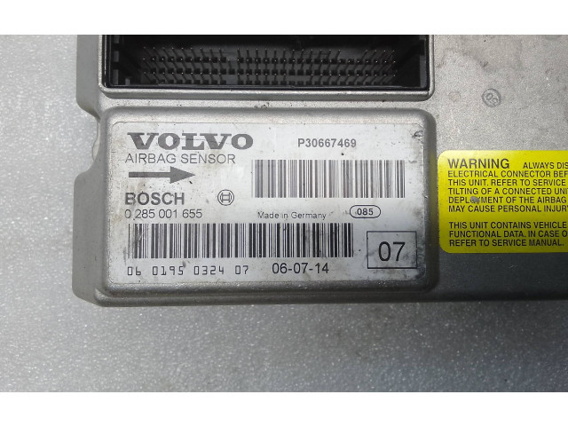 Блок подушек безопасности P30667469, 0285001655   Volvo V70