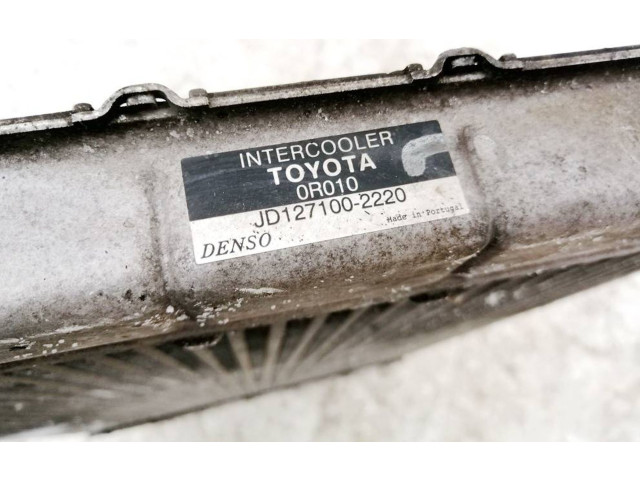 Интеркулер jd1271002220, 0r010 Toyota Corolla Verso AR10
