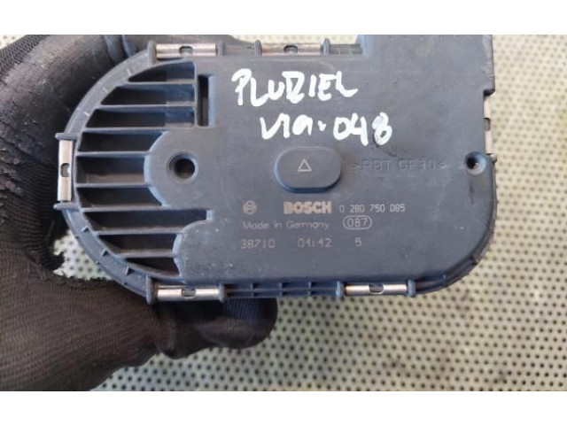 Электрическая задвижка 0280750085 Citroen C3 Pluriel