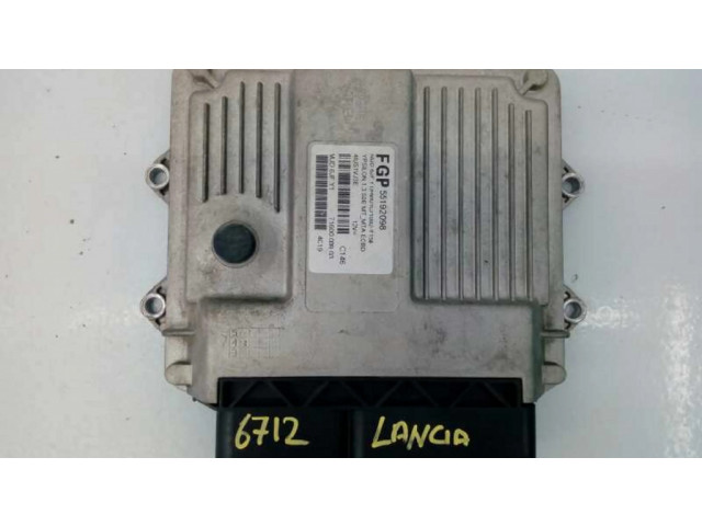 Блок управления двигателя 55192098, 7160000903   Lancia Ypsilon