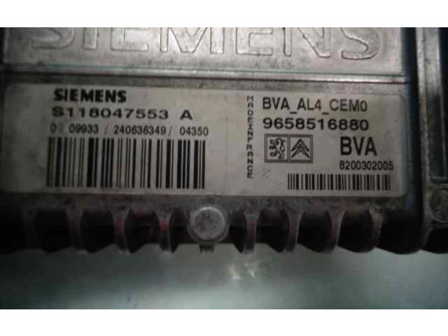 Блок управления коробкой передач 9658516880 Citroen C4 I Picasso