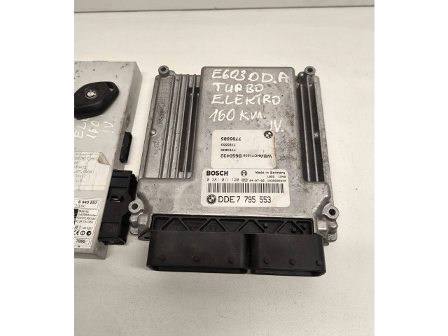 Řídící jednotka 7795553, 0281011120 BMW 5 E60 E61 2005