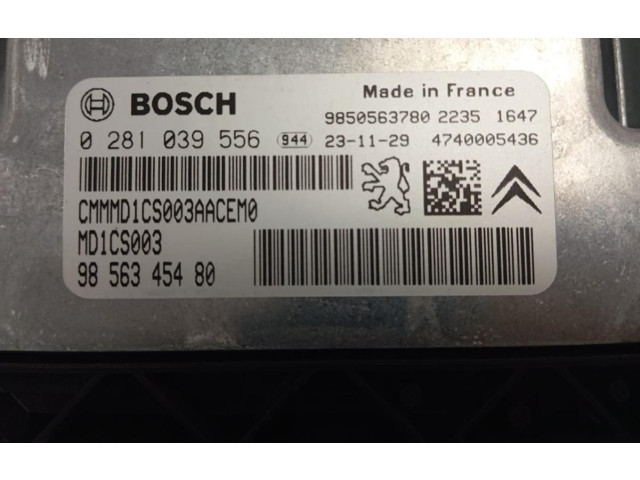 Řídící jednotka 9856345480 Peugeot 2008 II 2023