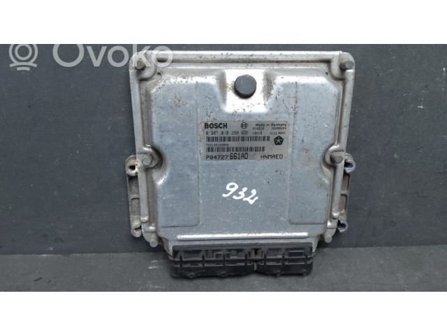 Řídící jednotka 0281010290, P04727661AD Chrysler Voyager 2002