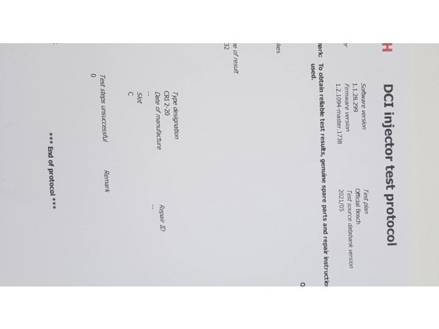 Vstřikovač 0445110800, H8201636333 Nissan Qashqai pro naftový motor 1.5 K9K872