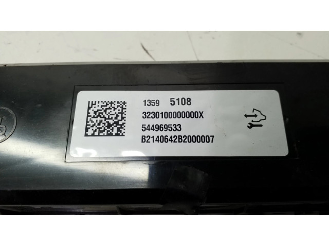 Блок управления климат-контролем 544969533, 13595108 Chevrolet Volt I