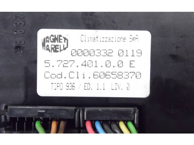 Блок комфорта 60658370, 572740100E Alfa Romeo 166