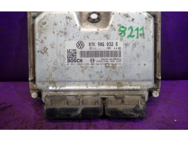 Блок управления двигателем Блок управления 07K906032S, 07K906032S Volkswagen Jetta V