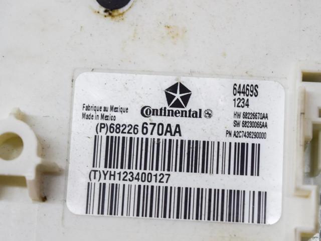 Блок комфорта A2C7436290000, 68230066AA   Maserati Ghibli   