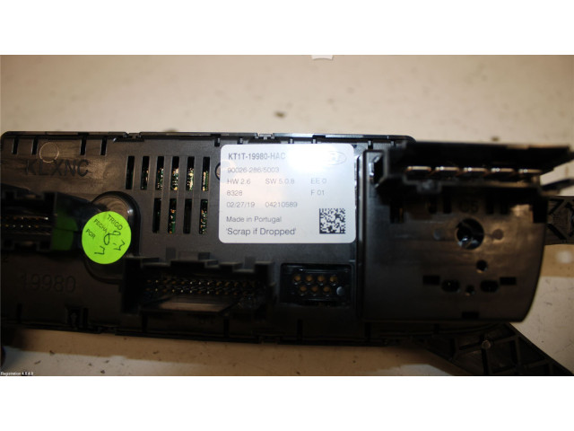 Блок управления климат-контролем 2595692, KT1T19980HAD   Ford Transit   Tourneo Connect