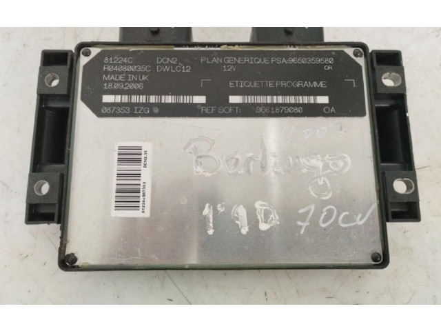 Řídící jednotka 966187980   Citroen Berlingo 1999
