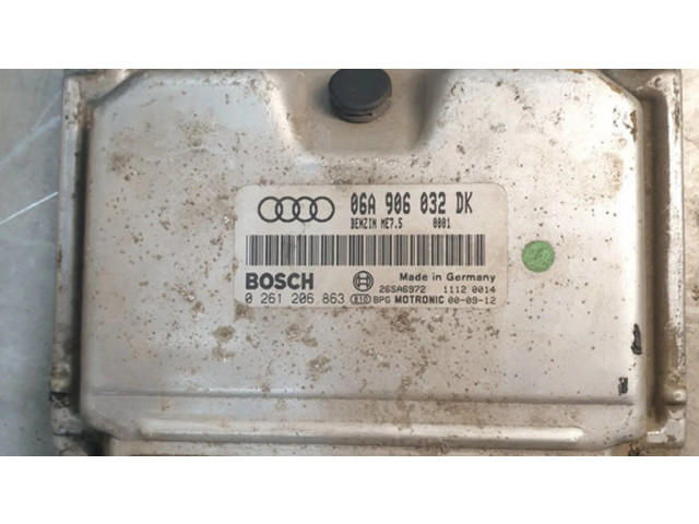 Блок управления двигателя 06A906032DK Audi A3 S3 8L