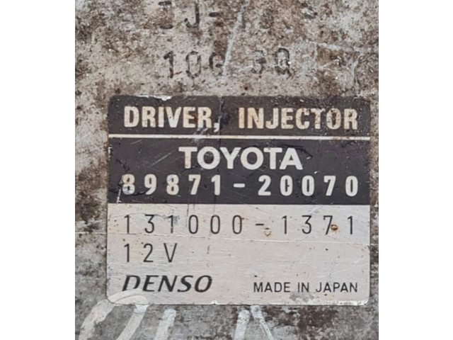 Блок управления 8987120070, 1310001371 Toyota Corolla Verso AR10