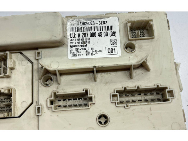 Блок комфорта A2079004500, A2079011500   Mercedes-Benz E A207   