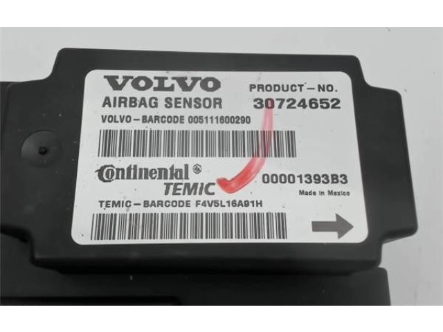 Блок подушек безопасности 30724652, 005111600290   Volvo V50