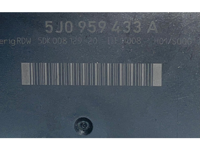 Блок управления климат-контролем 5J0959433A, 5DK00812920   Skoda Fabia Mk2 (5J)