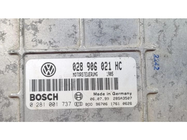 Блок управления двигателя 0281001737, 028906021HC Ford Galaxy