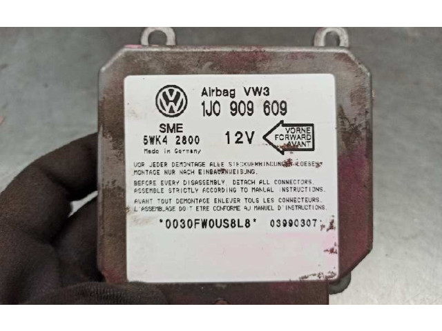 Блок управления надувных подушек 1J0909609, 5WK42800 Volkswagen Jetta III