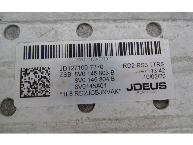 Интеркулер  8V0145803B   Audi A3 S3 8V 