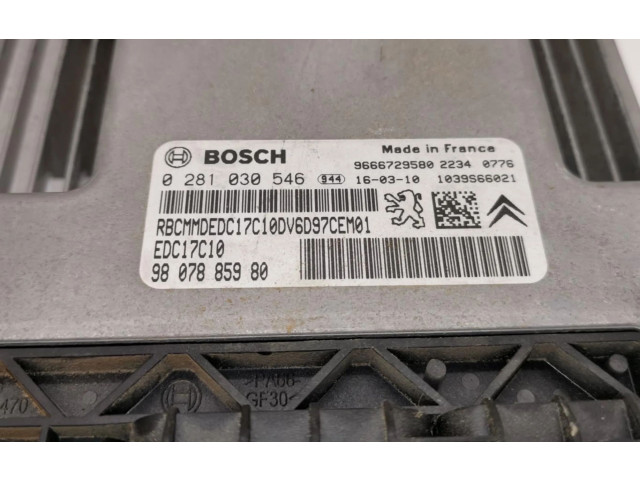 Řídící jednotka 9807885980 Citroen Berlingo 2016