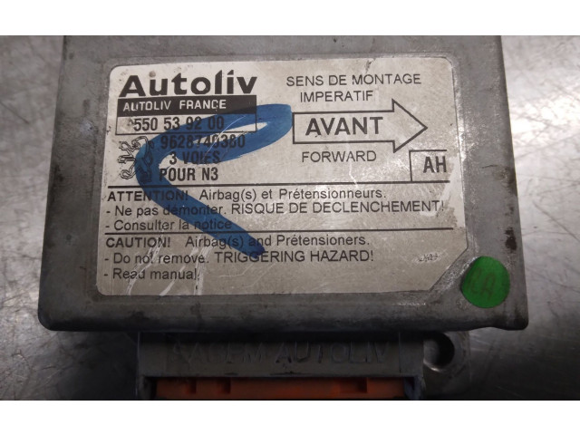 Блок подушек безопасности 9628740380, 550539200 Peugeot 306