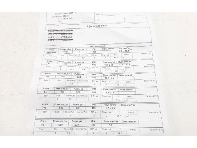 Форсунка 0445110298, 307775263710    Volvo S80   